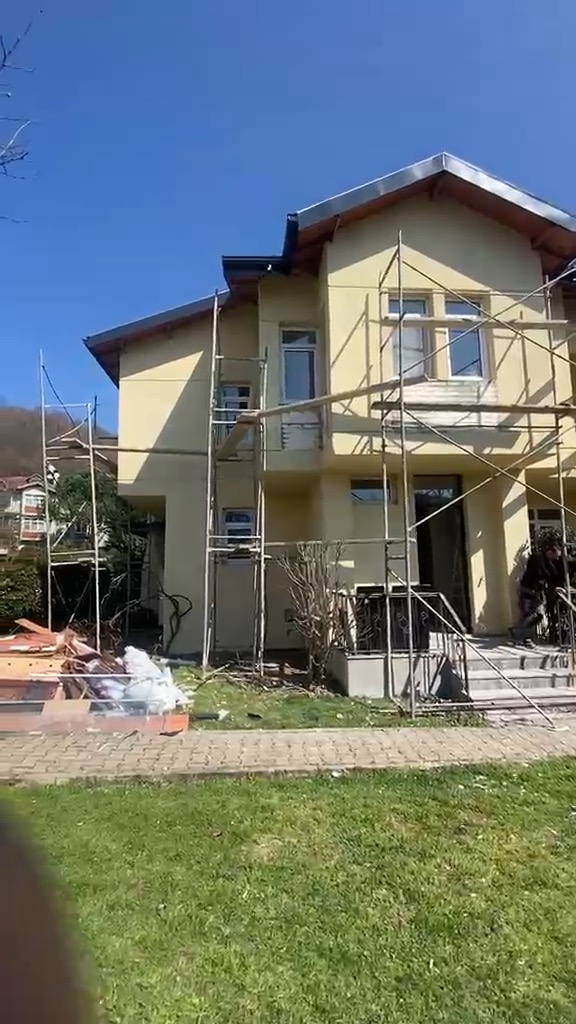 Villa Projesi — Ön Giriş ve Bahçe Aksı